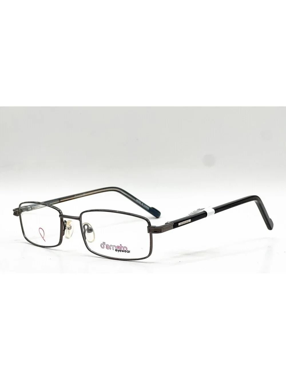 D'Amato Eyewear Dm474 Gun Gunmetal Authentic Eyeglasses 52-18-140